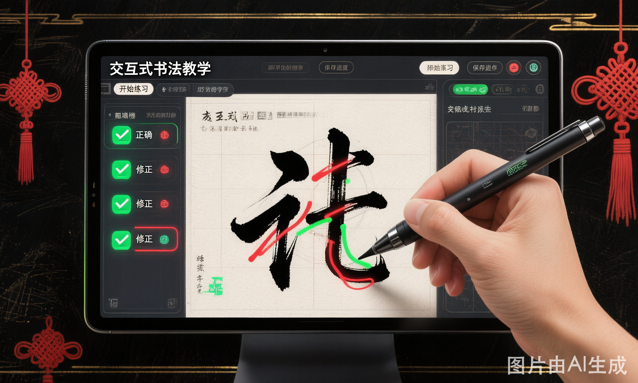 书法交互教学系统